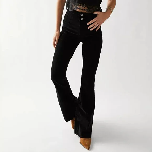 NWT Free People Jayde High Rise Flare Jeans Size 25 - Picture 4 of 11